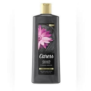 CARESS Charcoal & Pink Lotus Body Wash X 2 *NEW*